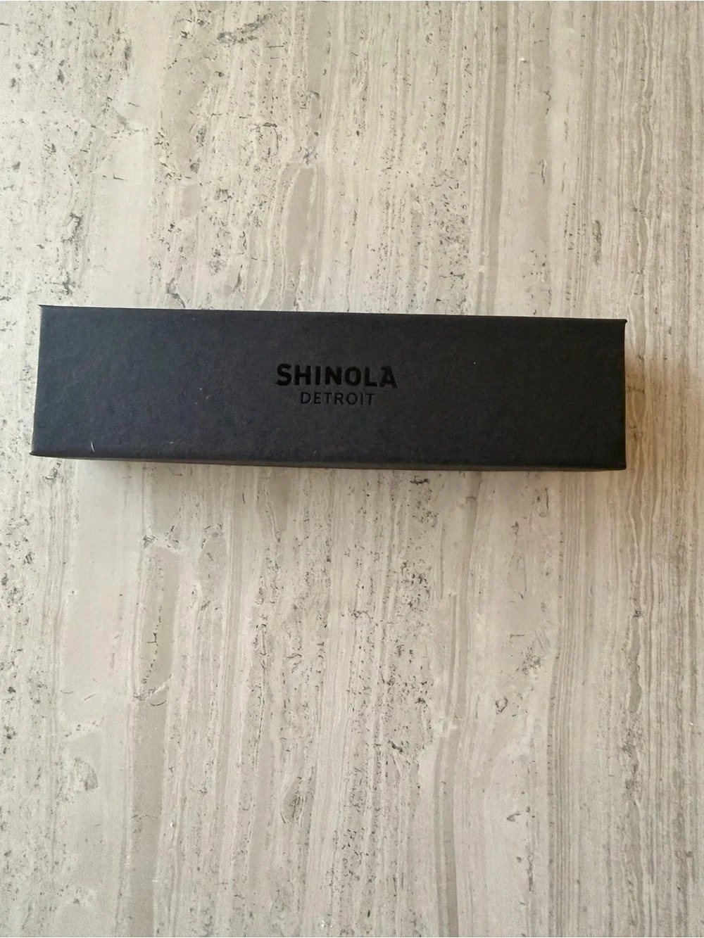 Shinola Runwell Watch with Black Dial (extra straps included)